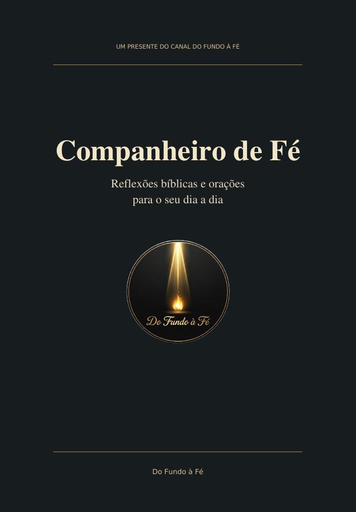 Capa do Companheiro de Fé, com reflexões bíblicas e orações para o seu dia a dia